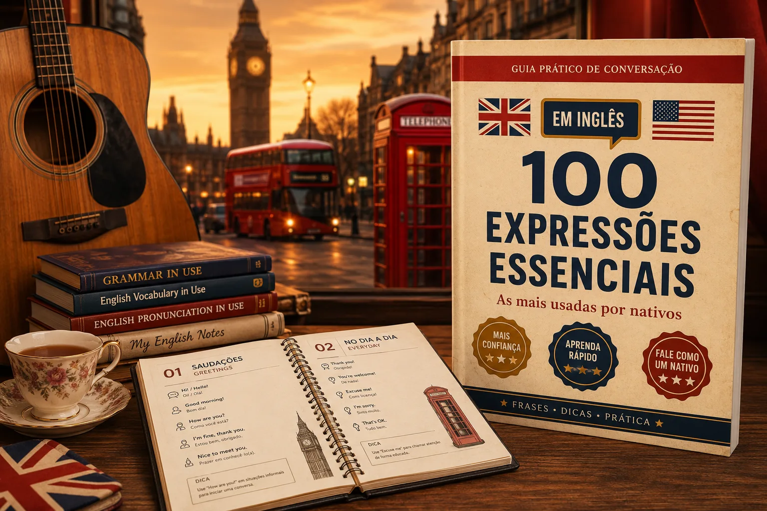 Bônus 1 — 100 Expressões Essenciais